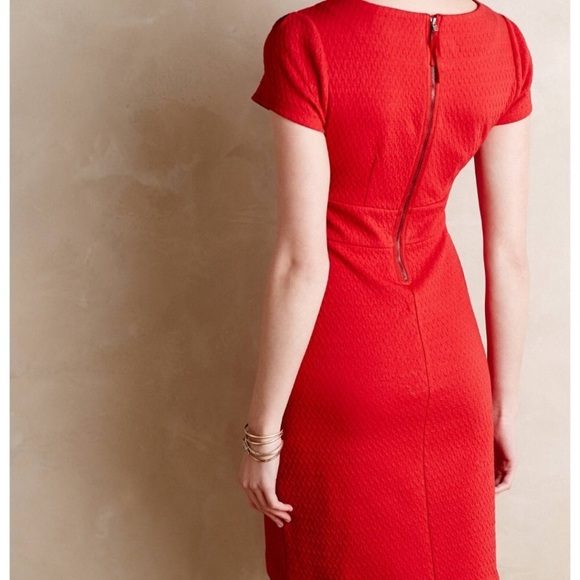Anthropologie Dresses & Skirts - Maeve red dress size small